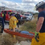 BOMBEROS DEL MUNICIPIO DE AGUASCALIENTES ATIENDE ACCIDENTE VEHICULAR.