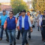 Atiende Leo Montañez peticiones de la ciudadanía durante recorrido en Colinas del Río