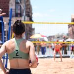 Con la participación de 108 atletas nacionales e internacionales, Tere Jiménez inaugura Primer Torneo de Voleibol de Playa “San Marcos 2025”