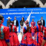 Abandera Tere Jiménez a atletas que representarán a Aguascalientes en la Olimpiada Nacional 2025