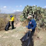 Realizan mega limpieza en la Sierra Fría