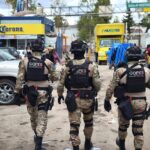 Policía estatal refuerza labores de seguridad en el Centro Comercial Agropecuario