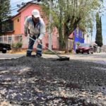 Intensifica Obras Municipales trabajos de bacheo por temporada de lluvias