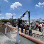 Invierte MIAA 3.3 millones de pesos en obra de rehabilitación de alcantarillado sanitario en el Barrio de la Purísima