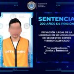 Secuestrador pasará dos siglos en la cárcel 