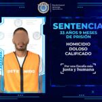Hace 16 años asesinó a su pareja y ya fue sentenciado a pasar más de 33 años en prisión