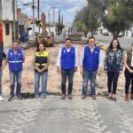 Supervisa Leo Montañez pavimentación en avenida valle de los romero en beneficio del oriente de la capital