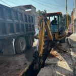 Municipio moderniza la red de agua potable en Las Flores y El Obraje